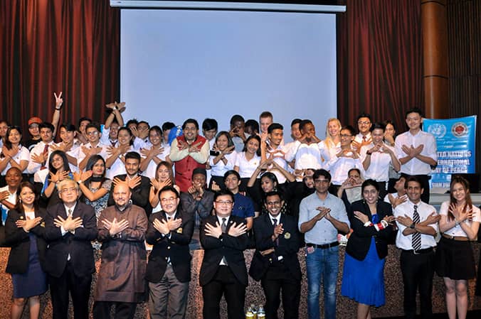Masters of Peace and Diplomacy at International day of Peace